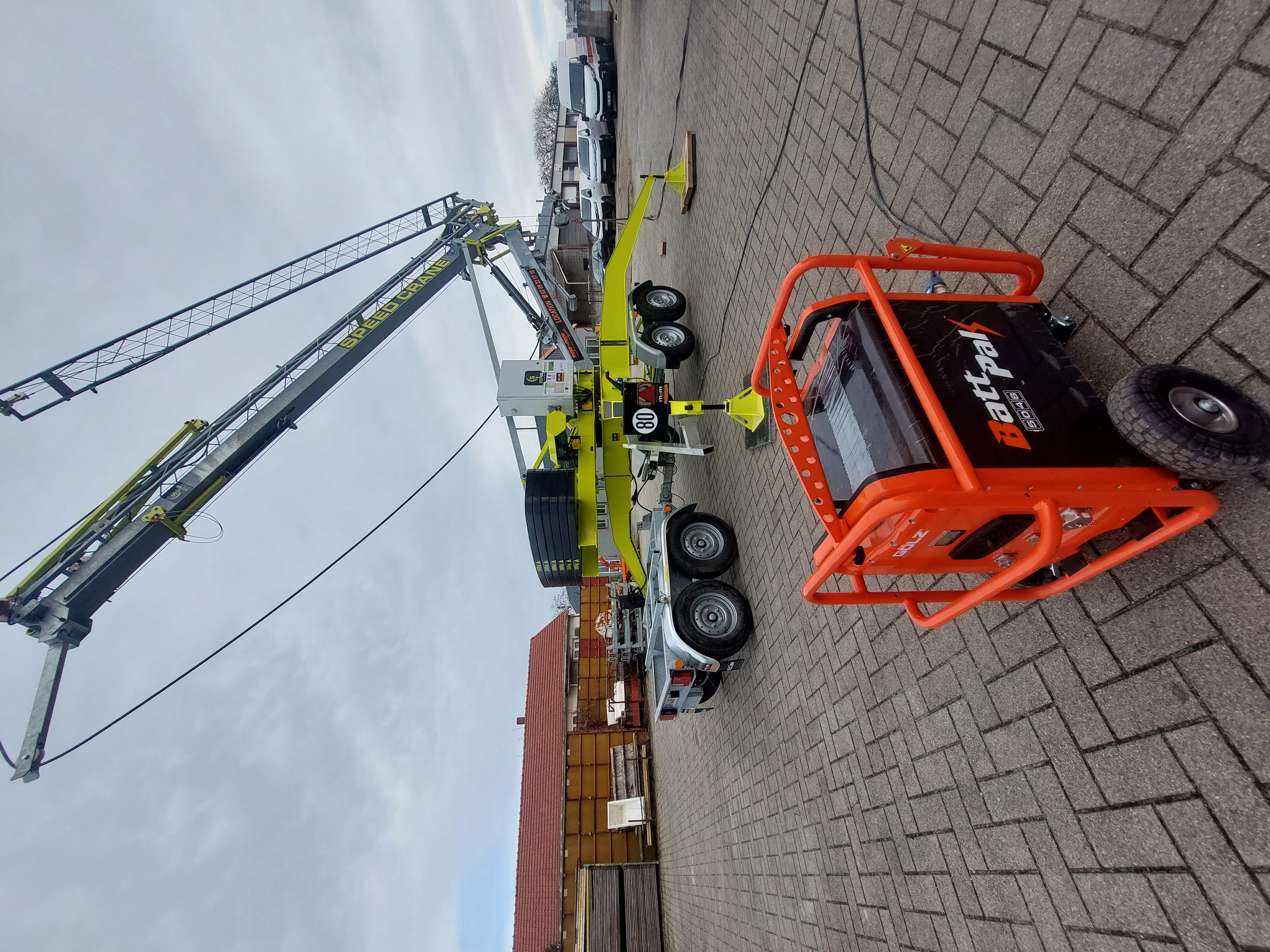BattPak betreibt Speed Crane